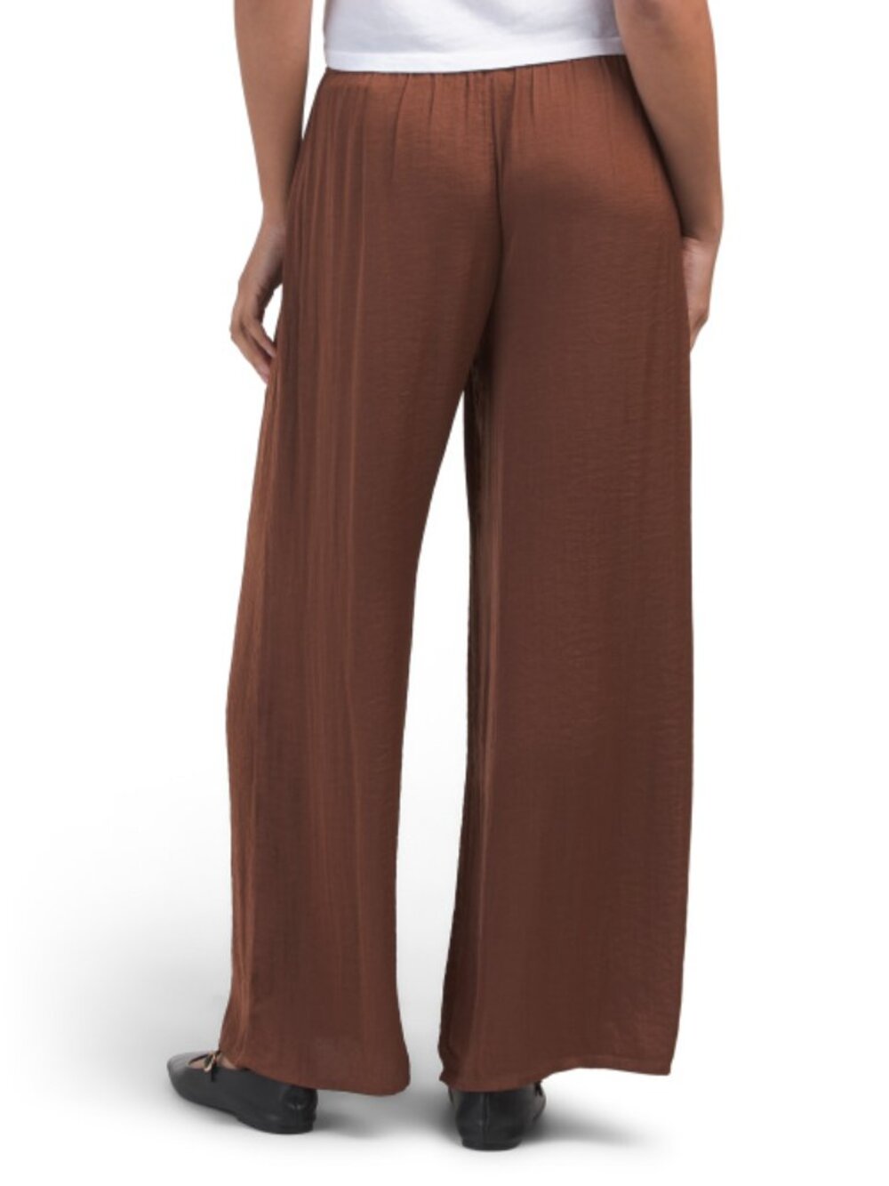 MAISON D'AMELIE Airflow Pull On Pants With Elastic Waistband And Drawstring - Picture 2 of 2